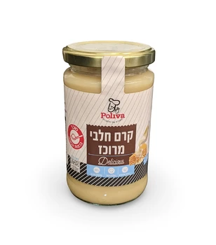 קרם חלבי מרוכז 340 גרם פוליבה
