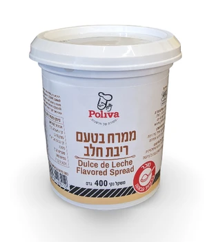 ממרח בטעם ריבת חלב פרווה 400 גרם - פוליבה