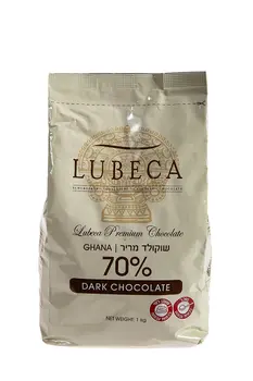 שוקולד לובקה מריר 70% - 5 ק"ג