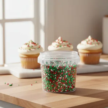 סוכריות לקישוט לכריסמס ירוק אדום לבן - 90 גרם