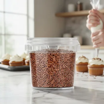 סוכריות לקישוט - אטריות שוקולד - 80 גרם