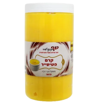 קרם פטיסייר 1 ק''ג - שף קונדיטור