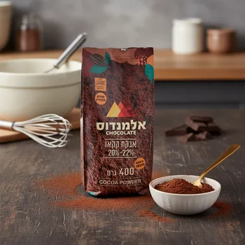 אבקת קקאו 22%-20% - אלמנדוס 400 גרם