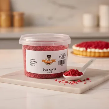 קראנץ פטל 50 גרם - רזברי