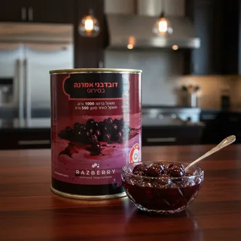 דובדבני אמרנה בסירופ - 1 ק"ג - רזברי