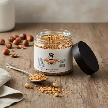 קרוקנט אגוזי לוז מסוכרים 250 גרם