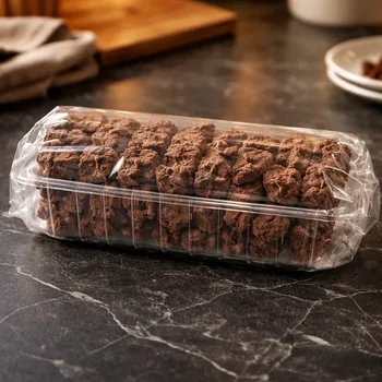 וופל בלגי שוקו אישי בשרוול קוטר כ-90 מ"מ - 8 יח' בשרוול