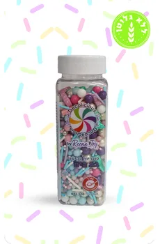 סוכריות לקישוט בת הים - 120 גרם