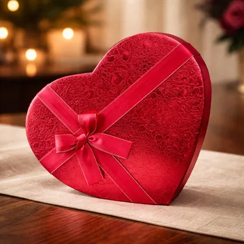 קופסאות מתנה בצורת לב 18X21X9