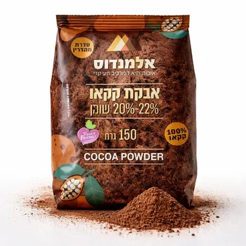 אבקת קקאו 22%-20% - אלמנדוס 150 גרם