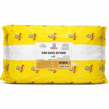 אבקת תערובת מאפינס בטעם תפוז 5ק''ג - פוליבה