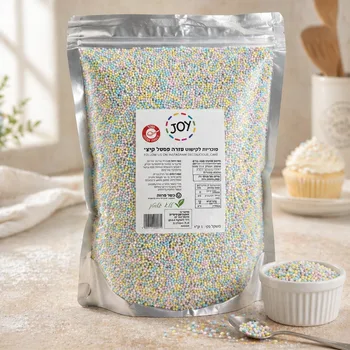 סוכריות לקישוט מזרה פסטל קיצי 1 ק"ג - ללא גלוטן
