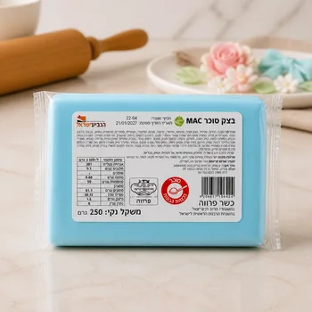 בצק סוכר MAC תכלת 250 גרם