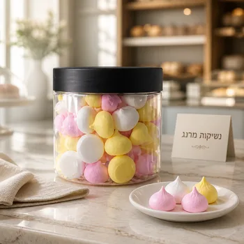 נשיקות מרנג מיקס 60 גרם