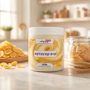 קרם קורנפלקס 500 גרם - חלבי