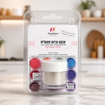 אבקת איבוק מטאלית - פנינה ספארקל 10 סמ"ק