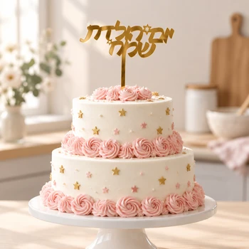 טופר זהב יום הולדת שמח